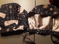 Scrub caps- satin-lined