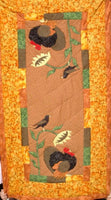 Turkey with Sunflower Table Runner