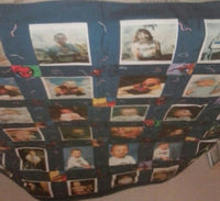 Photo Memory Quilt Wall Hanging - UNIQUE GIFT