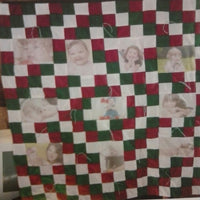Photo Memory Quilt Wall Hanging - UNIQUE GIFT