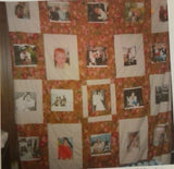 Photo Memory Quilt Wall Hanging - UNIQUE GIFT