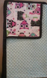 Minky Dot/ Fleece Blanket
