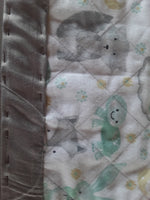 Flannel baby blanket
