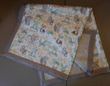 Flannel baby blanket
