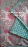 Fleece Baby Blanket w/ Binding