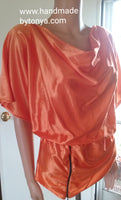 Women's Satin cowl neck Blouse