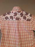 Upcycled Kids Button Up Shirt
