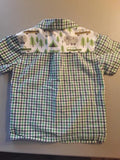 Upcycled Kids Button Up Shirt