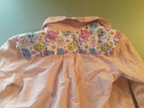 Upcycled Kids Button Up Shirt